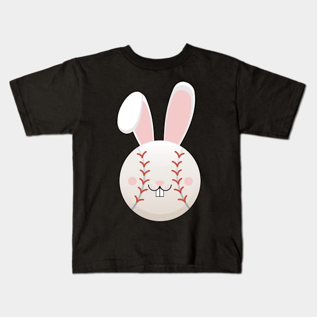 CUTE EASTER  FOR BASEBALL LOVER April Fools Day Kids T-Shirt by CarleyMichaels